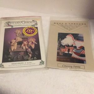 Doll patterns Country Santa and dolls vintage circa 1993